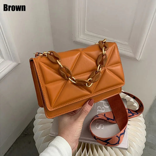 Winter Large Shoulder Bags for Women Stone Pattern PU Leather Crossobdy Bags Brand Pink Tote Handbags Chains Shopper Clutch Purs