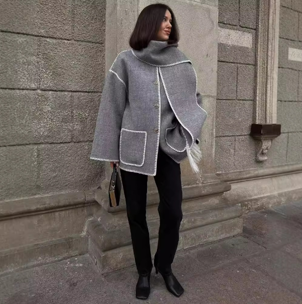 Siënna | Scarf Coat